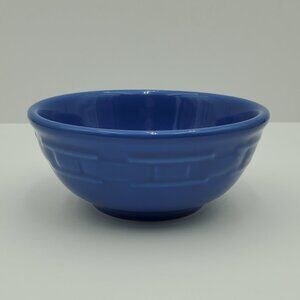 Longaberger Woven Traditions Cornflower Blue All Purpose Bowl Soup Cereal Bowl